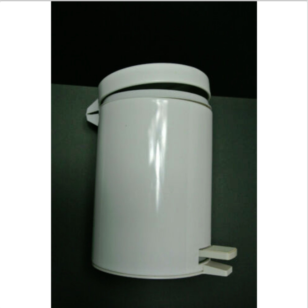 Brabantia Newlcon Pedal Bin 3L White Enamel